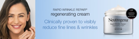 RAPID WRINKLE REPAIR® Regenerating cream Clinically proven to visibly reduce fine lines & wrinkles