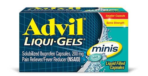 Advil Liqui Gels minis product