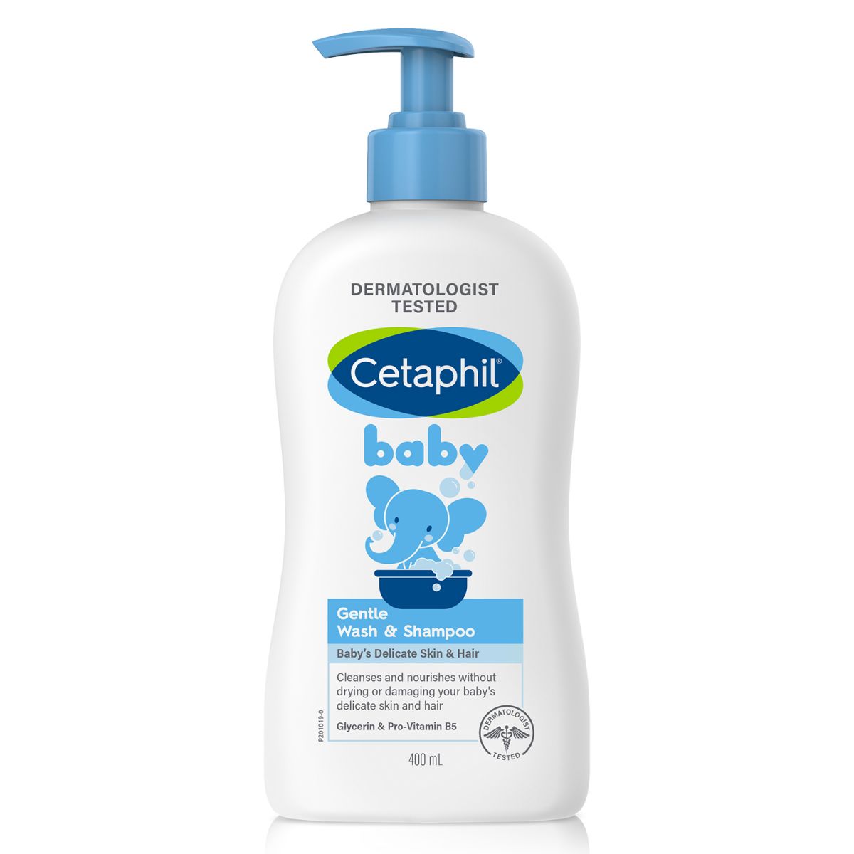 Sữa tắm gội Cetaphil Baby Wash and Shampoo With Organic Calendula của Đức 399 ml
