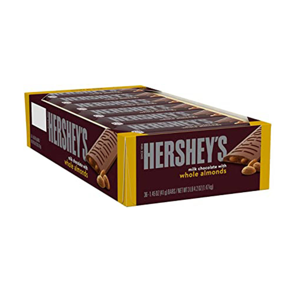 Socola Hershey’s Milk Chocolate with Whole Almonds 1.47kg