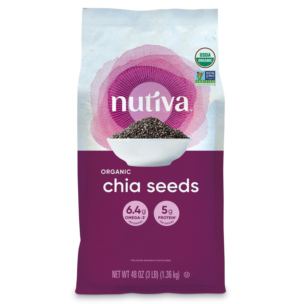 ⚠️ [Hết hàng]Hạt chia đen Nutiva Chia Seed 1.36kg
