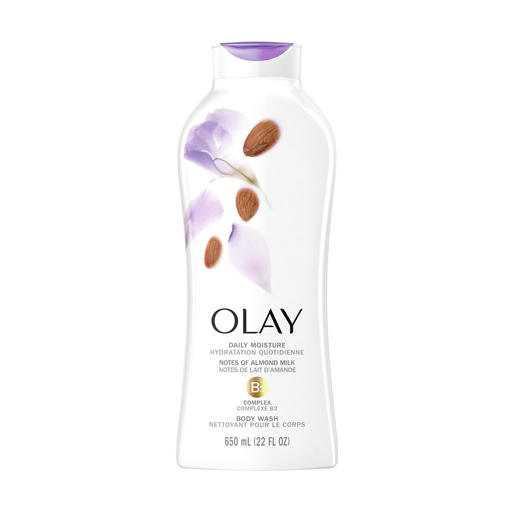 Sữa Tắm Olay Daily Moisture Body Wash with Almond Milk 650ml