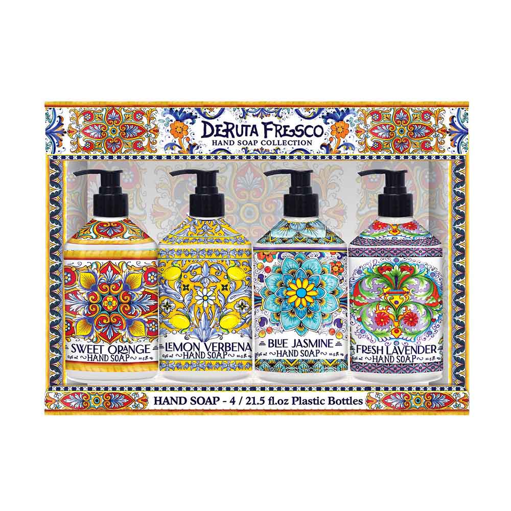 Rửa Tay Home And Body Deruta Fresco Hand Soap, 21.5 fl oz 4-Pack