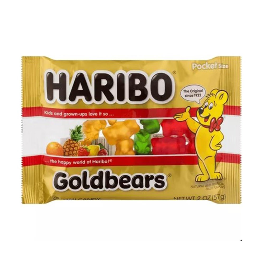 Kẹo dẻo trái cây Haribo Goldbears 57g