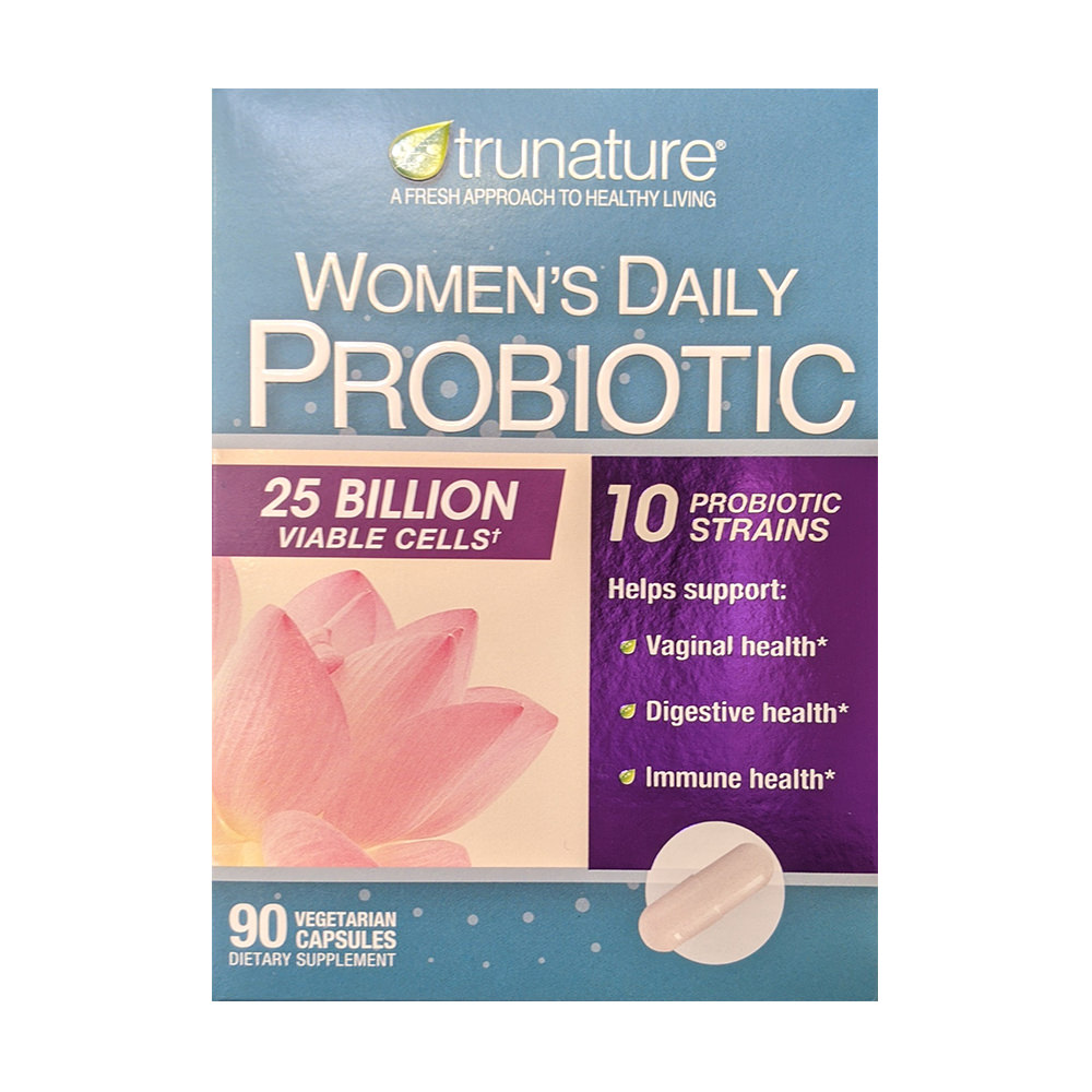 Men vi sinh cho phụ nữ Trunature Women’s Daily Probiotic 90 Capsules