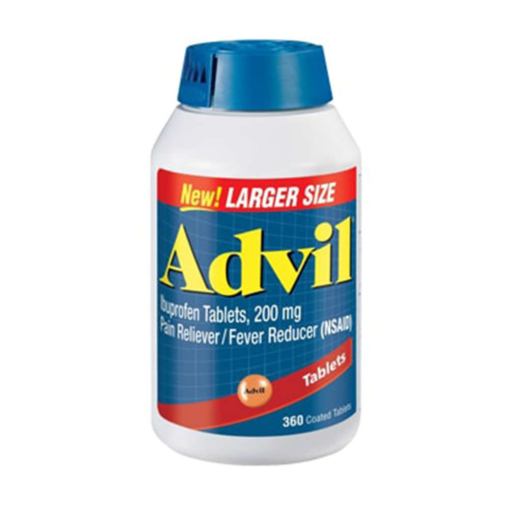 Viên uống giảm đau, hạ sốt Advil 360 viên của Mỹ
