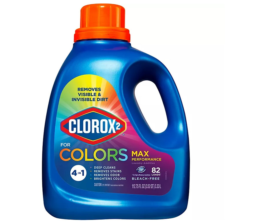 Nước tẩy trắng quần áo sạch khuẩn Clorox 2 Max Performance Liquid Laundry Detergent Mỹ 3.33L