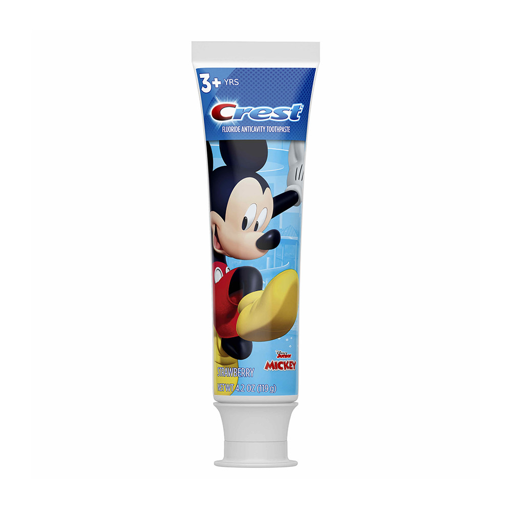 ⚠️ [Hết hàng]Kem đánh răng cho trẻ Crest Fluoride Anticavity Disney 119g