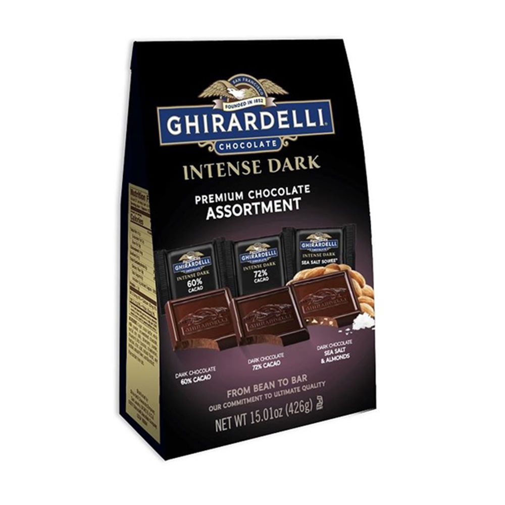 Socola cao cấp Ghirardelli Intense Dark Premium Chocolate Assortment 426G