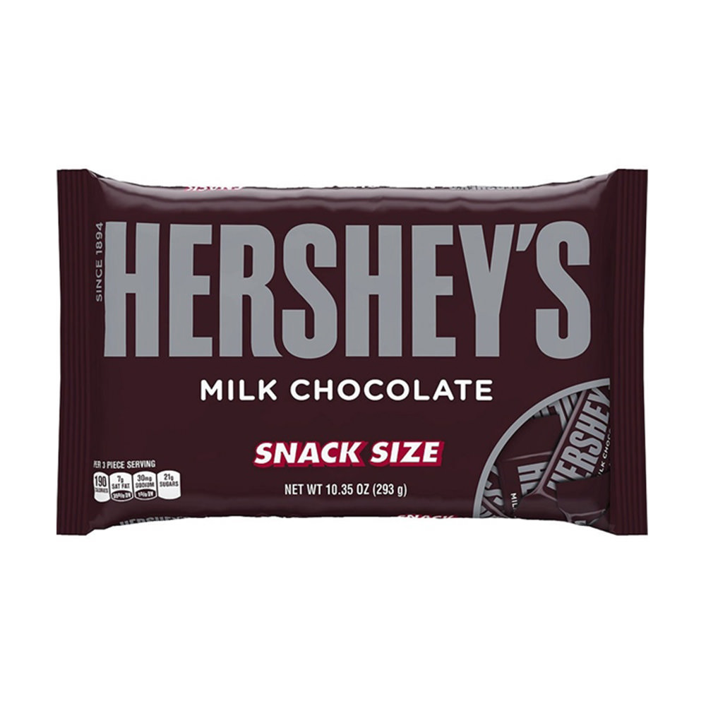 Socola Hershey’s Milk Chocolate SNACK SIZE 293g
