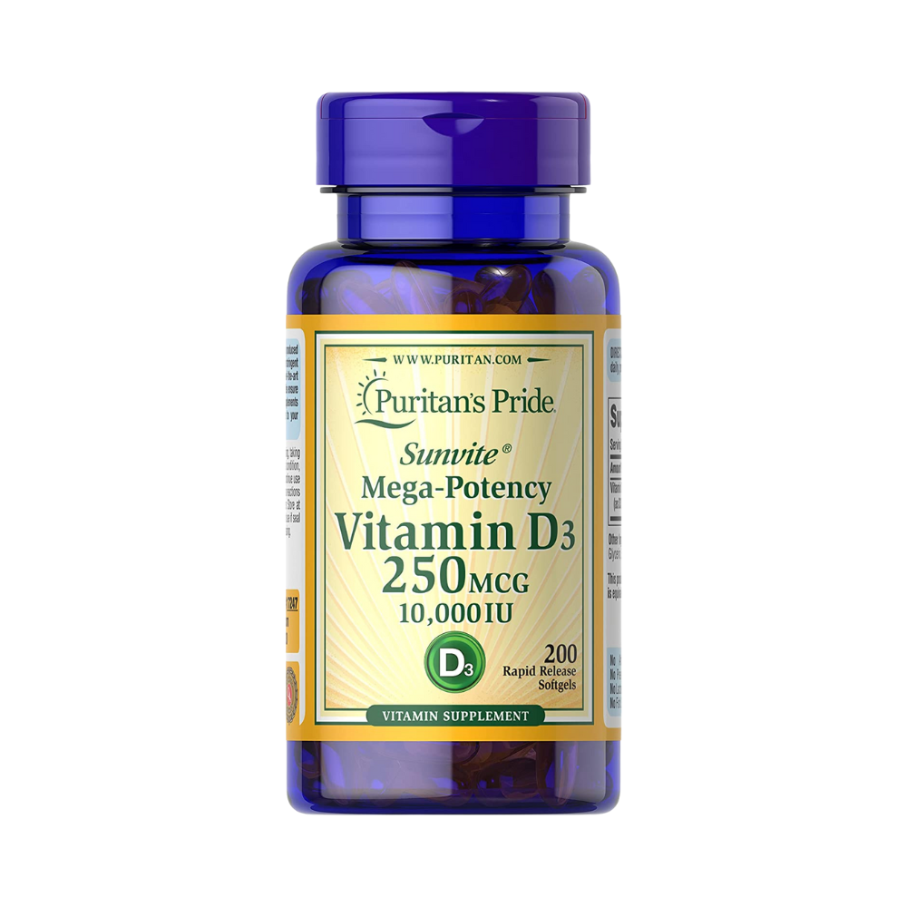 Vitamin D3 50mcg Puritan's Pride 200 viên