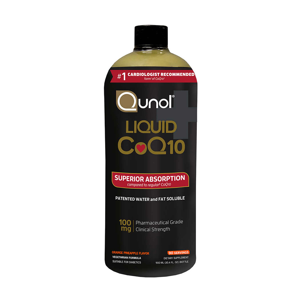 Bổ sung CoQ10 dạng nước Qunol Liquid Superior Absorption CoQ10 900ml