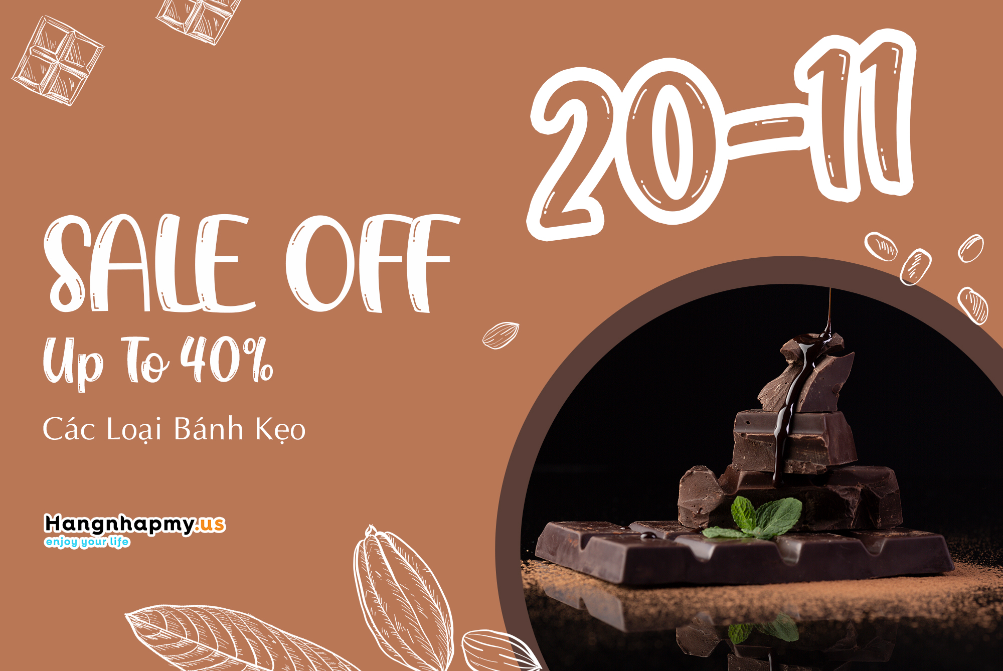 SALE BÁNH-KẸO 20/11