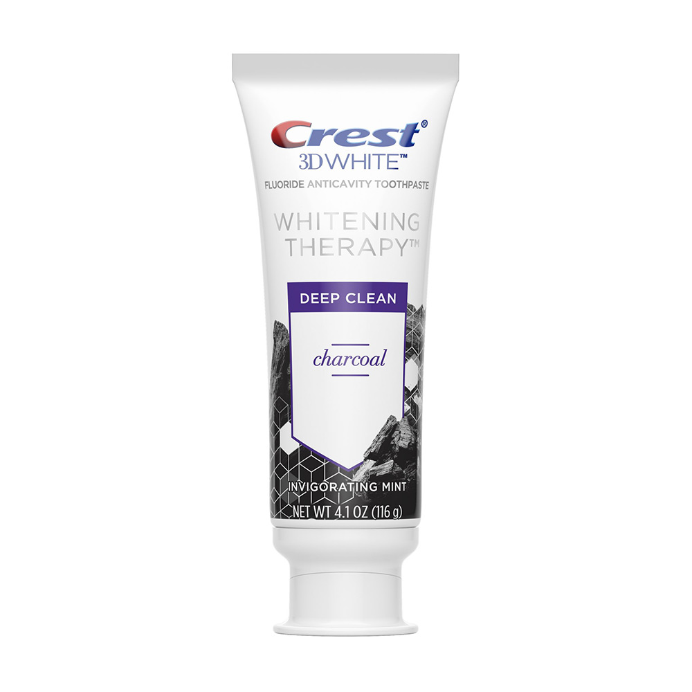 ⚠️[Hết hàng] Kem đánh răng than hoạt tính của Mỹ Crest 3D White Charcoal Toothpaste 116g x4