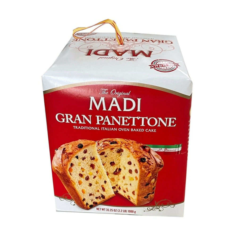 Bánh mì nho khô truyền thống Ý The Original Madi Gran Panettone 1kg