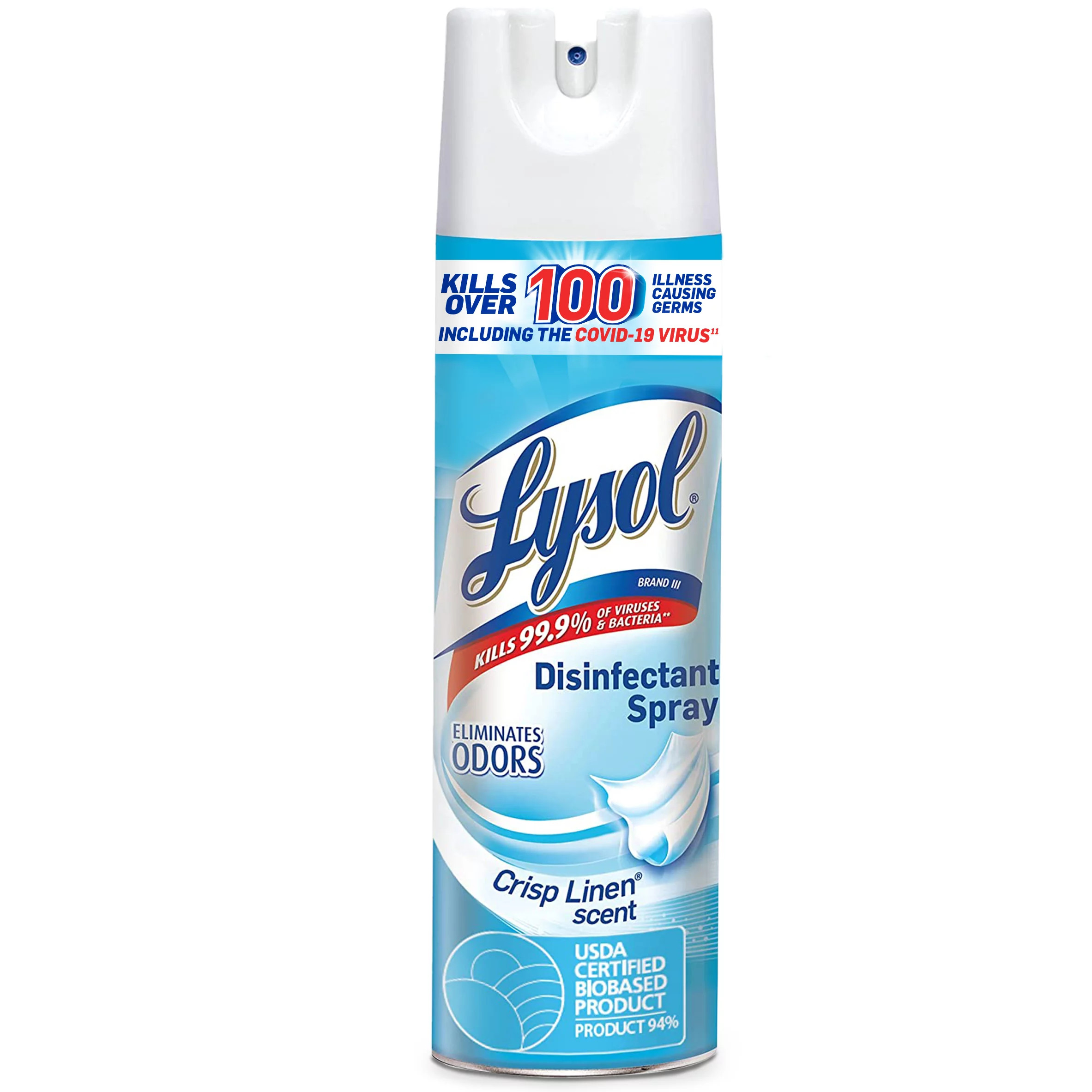 Xịt phòng khử trùng và kháng khuẩn Lysol Disinfectant Spray chai đơn 538g của Mỹ