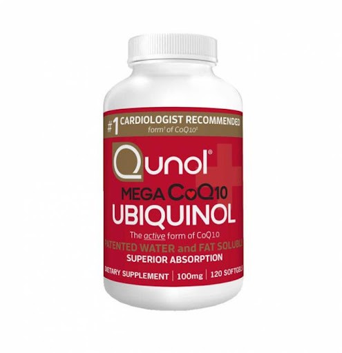 Viên uống bổ tim hấp thu nhanh Qunol Mega CoQ10 Ubiquinol 100mg 120 viên