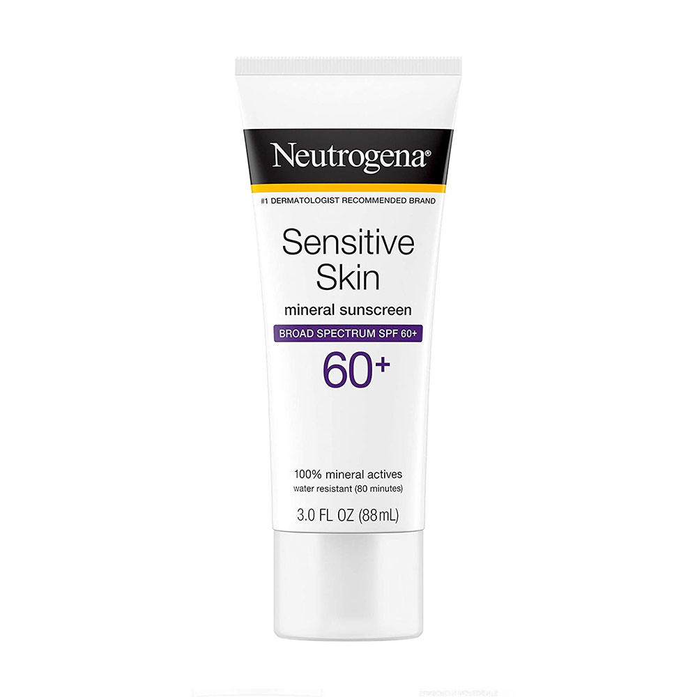 ⚠️ [Hết hàng]Kem chống nắng cho da nhạy cảm Neutrogena Sensitive Skin Sunscreen Broad Spectrum SPF 60+ 88ml