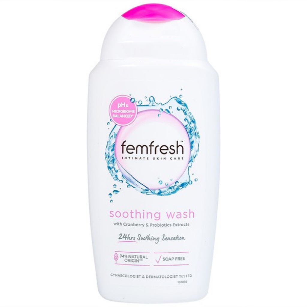 Nước rửa phụ khoa Femfresh Active Fresh Wash 250ml của Anh