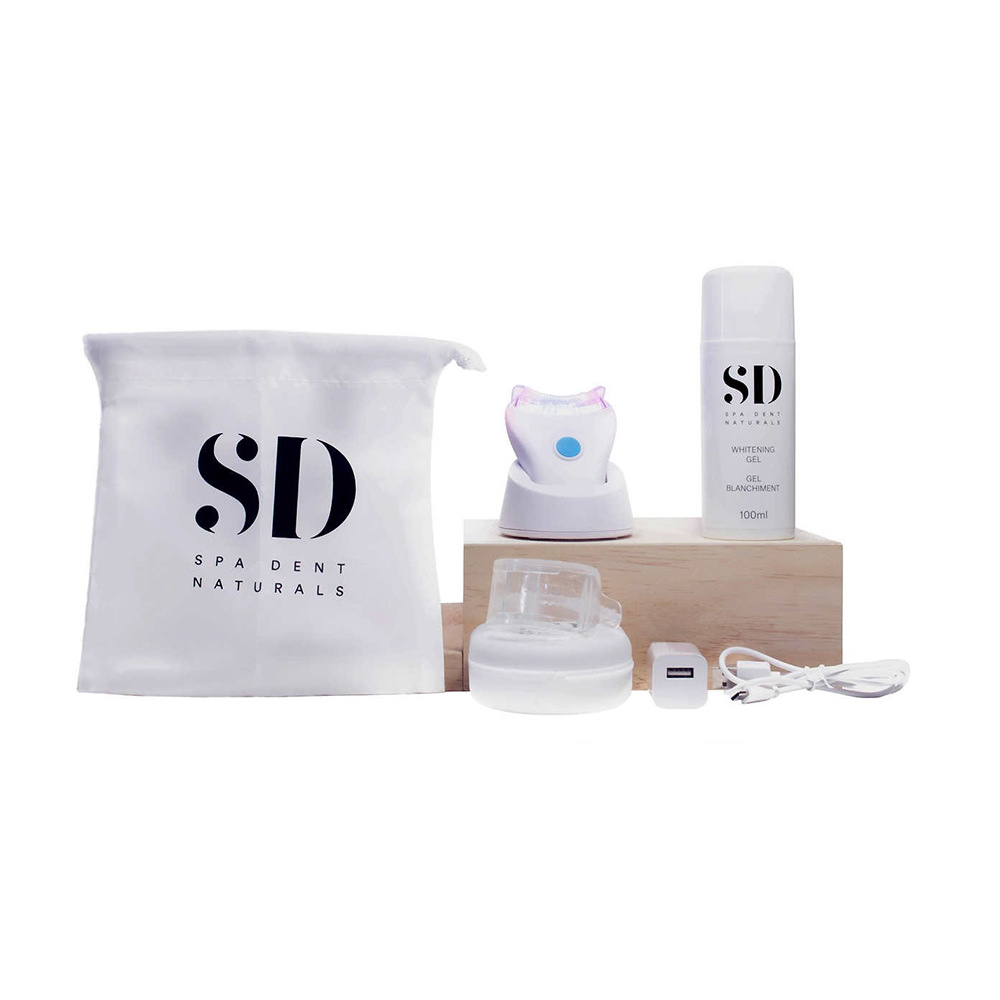 Bộ Dụng Cụ Tẩy Trắng Răng Chuyên Nghiệp SD Spa Dent Naturals Light Activated Professional Teeth Whitening Kit