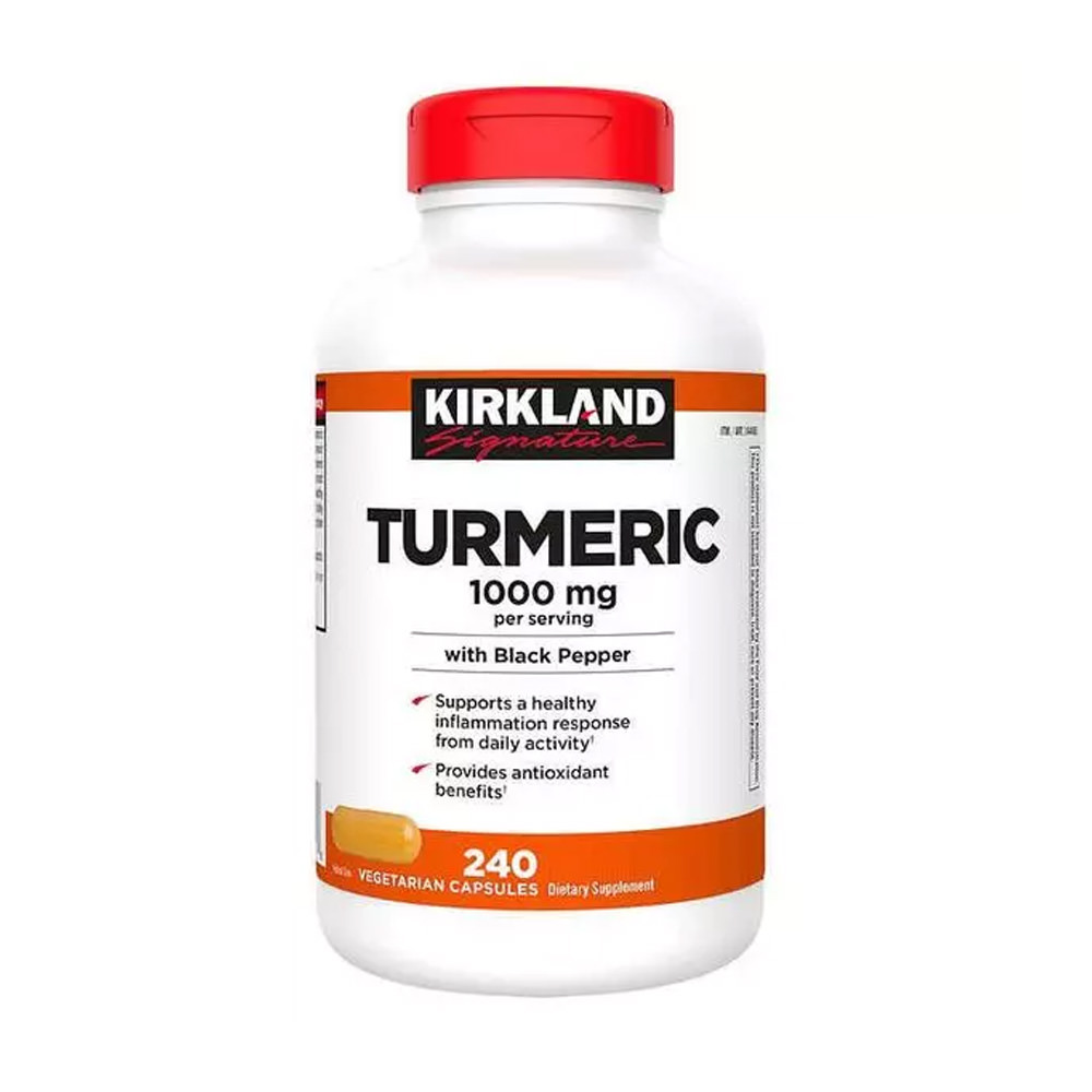 Viên uống tinh chất nghệ Kirkland Signature Turmeric 1000 mg., 240 Viên