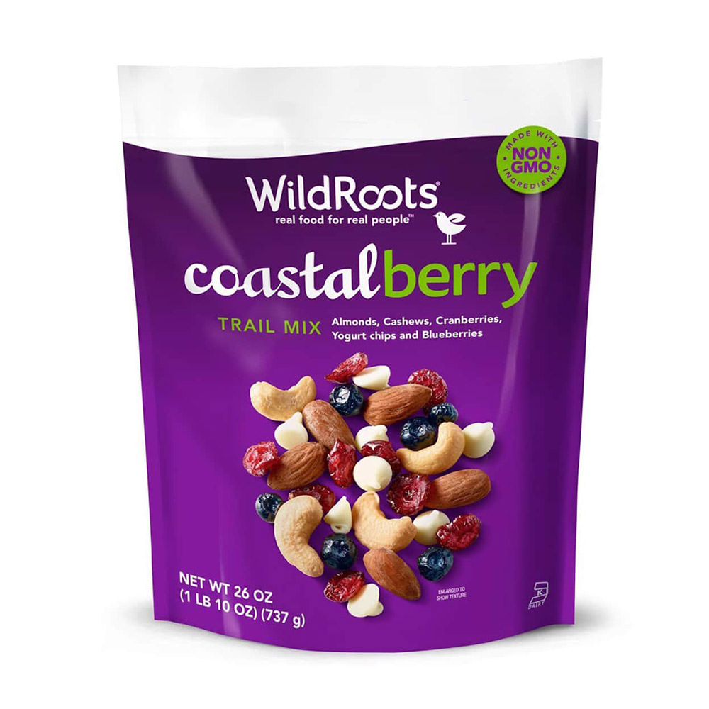 Hạt hỗn hợp WildRoot's Coastal Berry Trail Mix, 26 oz(WildRoots)