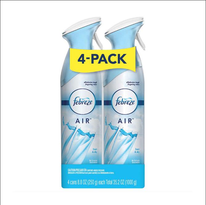 Xịt phòng khử mùi Febreze Air Refresher Spray 250g x 2 chai