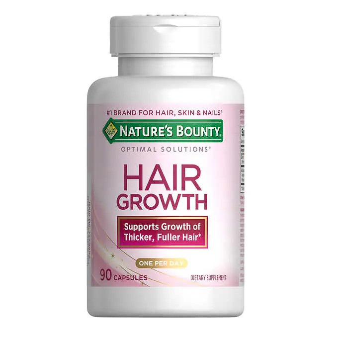 Viên Uống Mọc Tóc Nature's Bounty Optimal Solutions Hair Growth, 90 Capsules