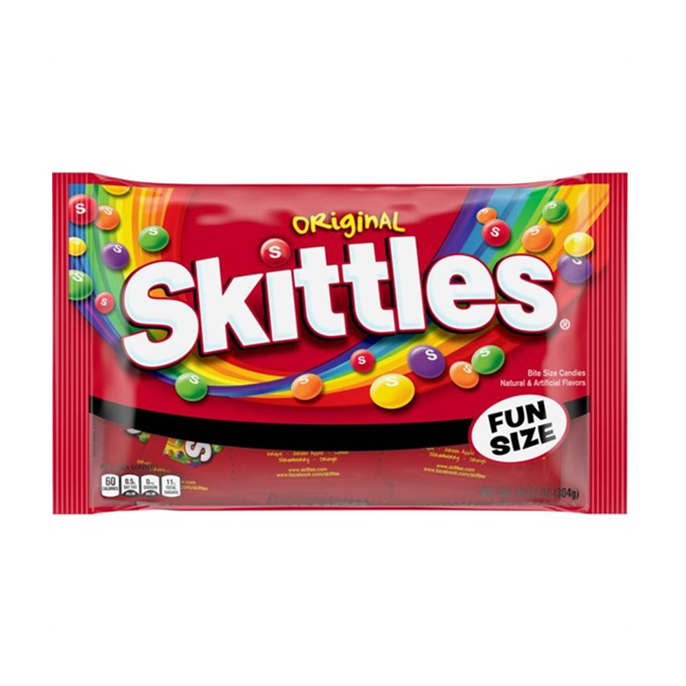 Kẹo socola Skittles Fun Size 304g