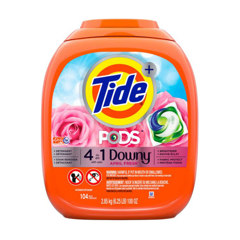 ⚠️ [Hết hàng]Viên giặt Tide Pods 4 trong 1 Downy 2.85kg (104 viên)