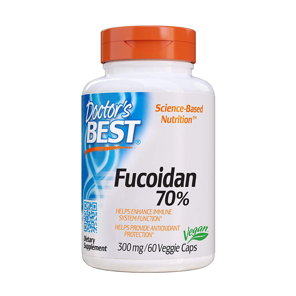 Viên uống ngừa ung thư Doctor’s Best Fucoidan 300mg 60 viên