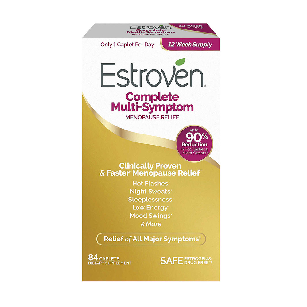 Cân bằng nội tiết tố cho phụ nữ Estroven Complete Multi-Symptom Menopause Relief, 84 Viên