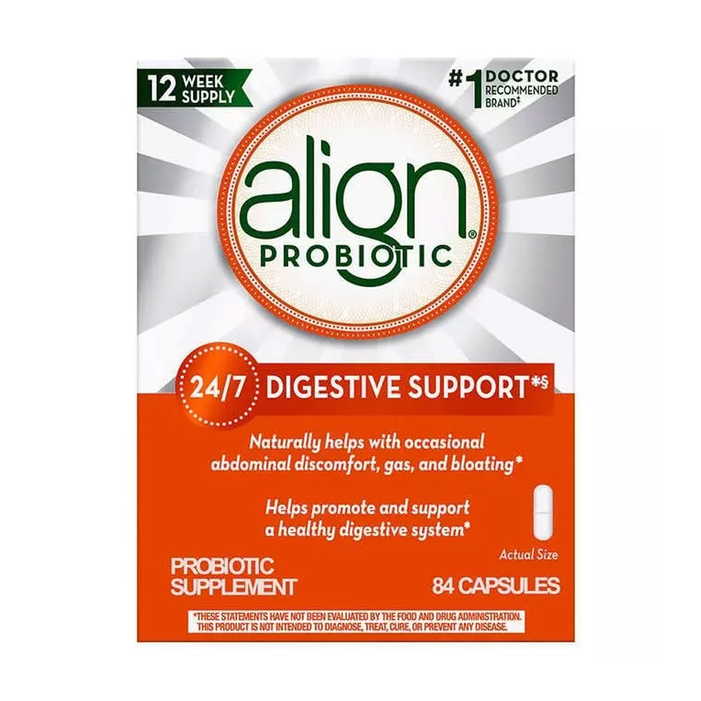 Viên uống hỗ trợ tiêu hóa Align Probiotic Supplement for Daily Digestive Health 84 viên