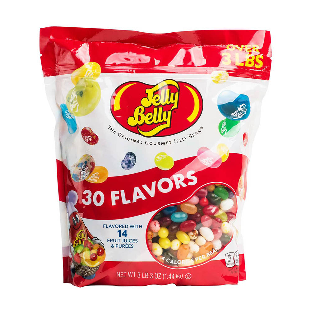 ⚠️ [Hết hàng]Kẹo trái cây Jelly Belly 30 Flavors 1.44kg