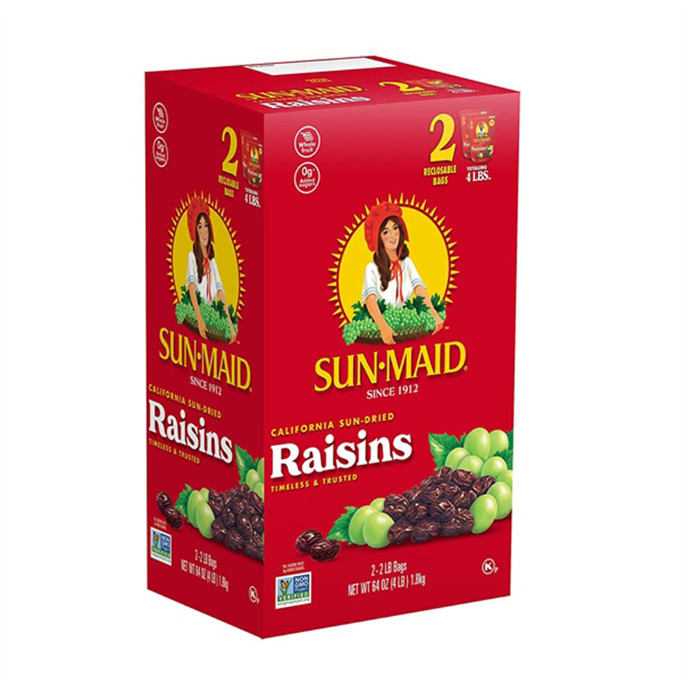 Nho khô Sun-Maid Natural California Raisins 1.02kg (bịch đơn)