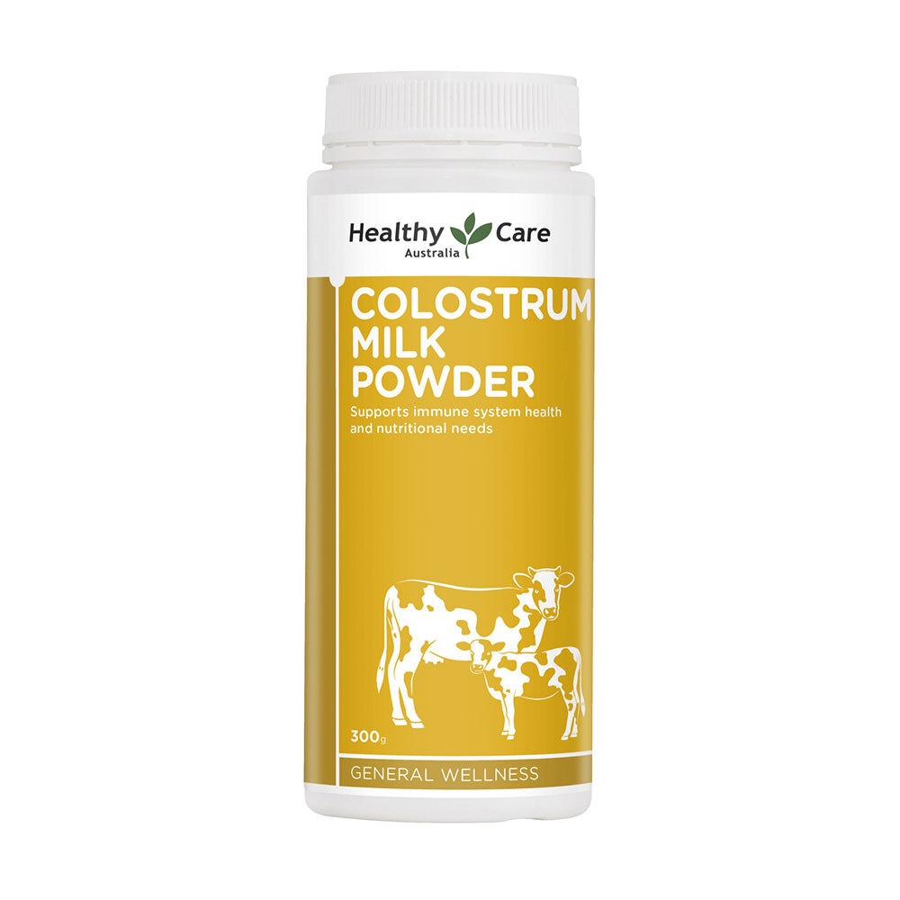 Sữa bò non Healthy Care Colostrum Milk Powder Úc 300g