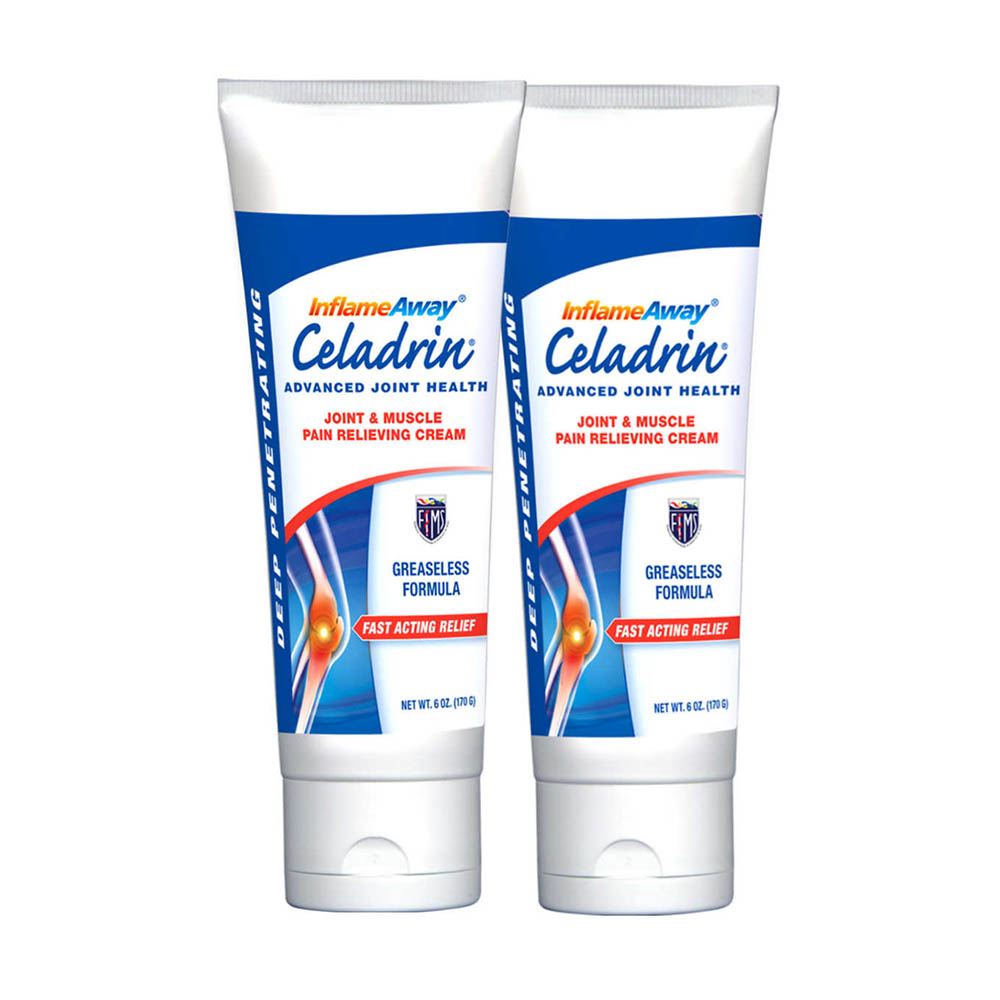 ⚠️ [Hết hàng]Kem xoa bóp giảm đau cơ và khớp Celadrin Advanced Joint Health Cream 170g x2 tuýp