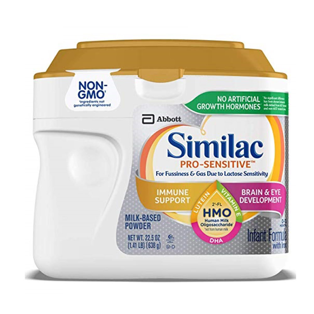Sữa bột Similac cho trẻ hay nôn trớ Similac Pro-Sensitive Opti-GRO HMO 638g