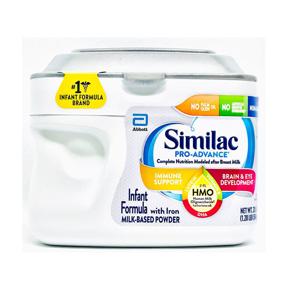 Sữa bột Similac cho bé từ 0-12 tháng Similac Pro-Advance Non-GMO HMO 658g