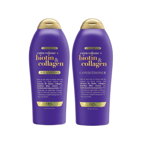 ⚠️ [Hết hàng]Set Dầu Gội Xả kích thích mọc tóc Biotin & Collagen 750ml của Mỹ