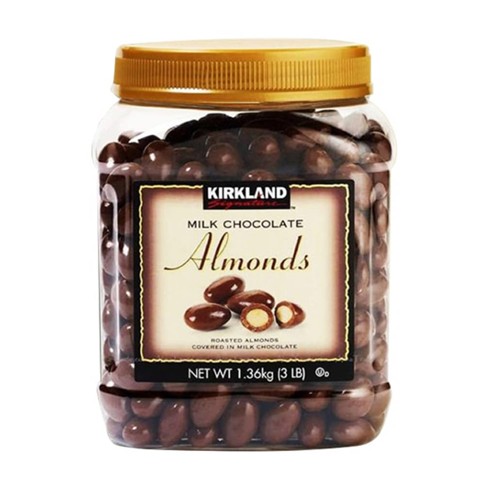 Socola hạnh nhân Kirkland Signature Almonds, Milk Chocolate, 1.36kg