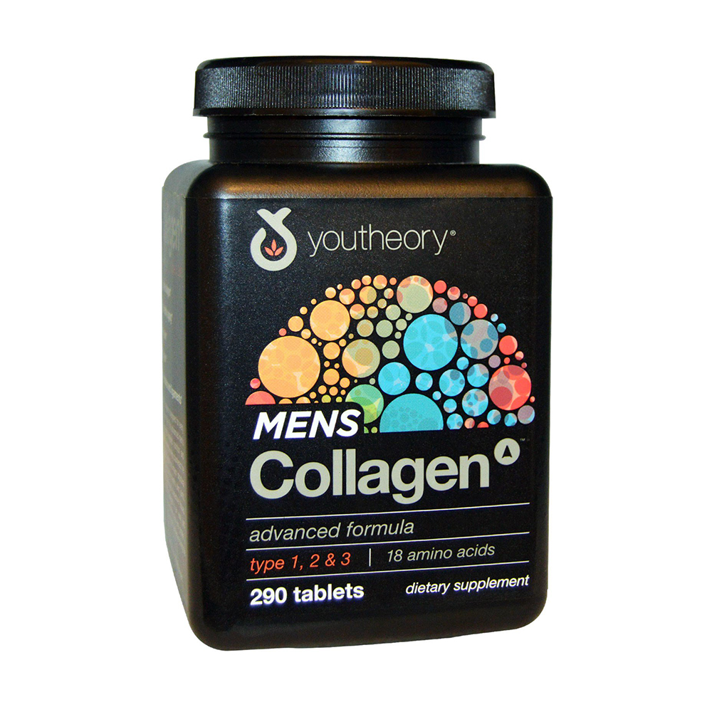 Viên uống Collagen Youtheory Men's Type 1, 2 & 3 dành cho nam 290 viên