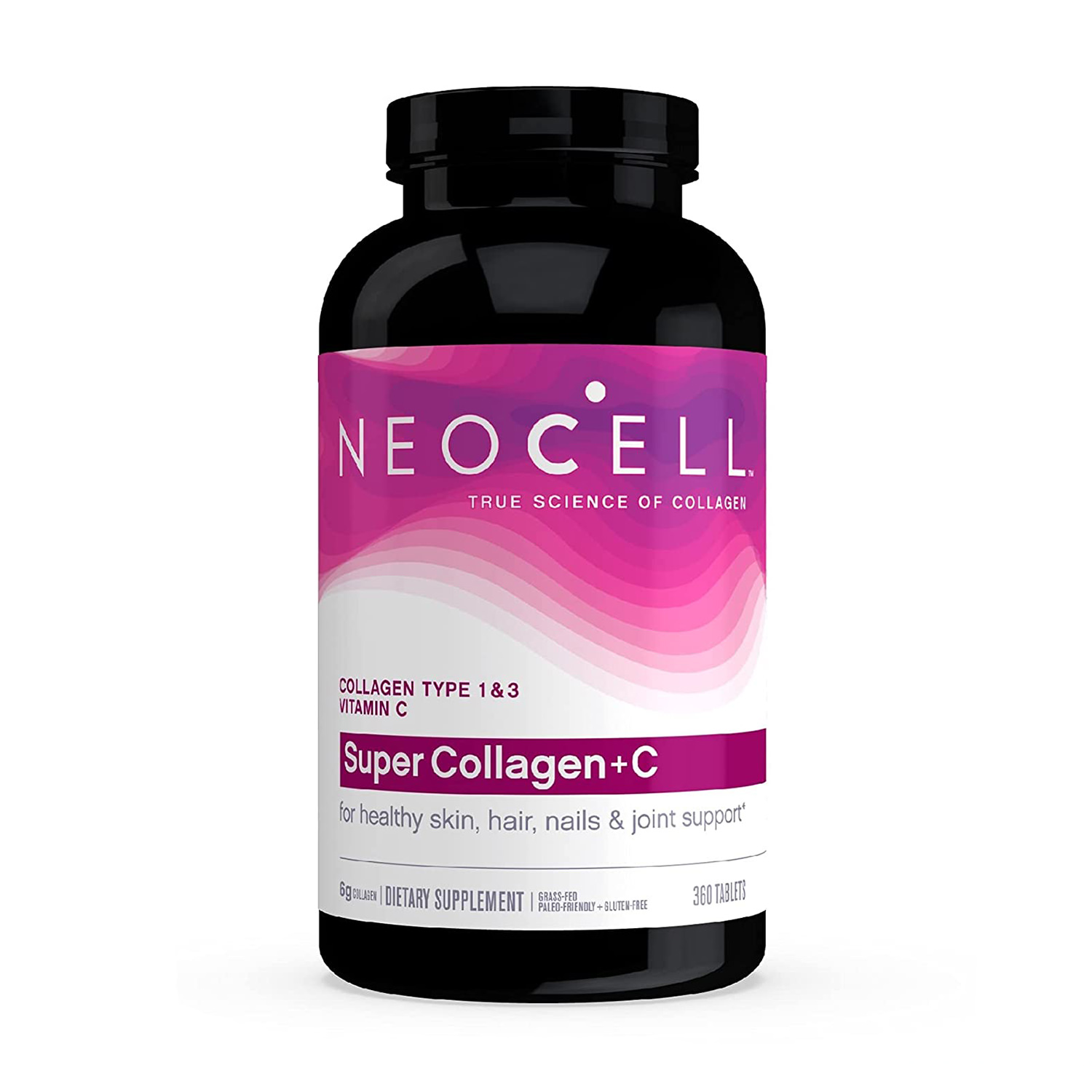 Viên uống bổ sung Collagen da móng tóc Neocell Super Collagen+C 360 viên