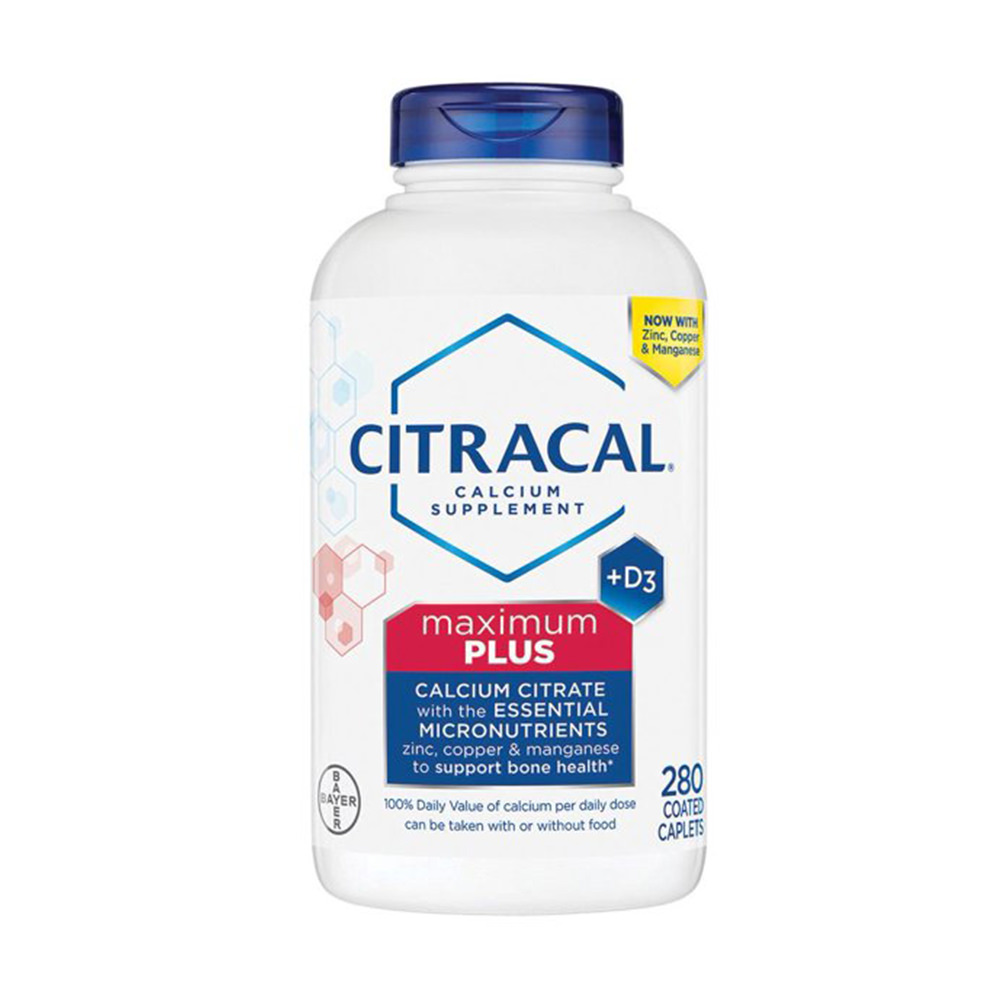 Viên uống bổ sung Canxi Citracal Maximum Calcium Citrate +D3 280 viên