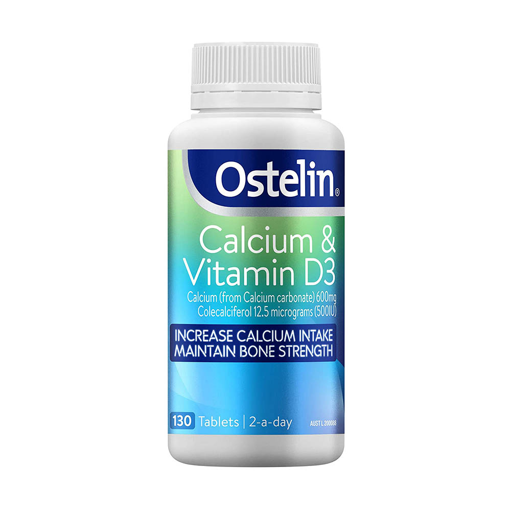 Viên uống bổ sung vitamin D & Calcium Ostelin 130 viên của Úc