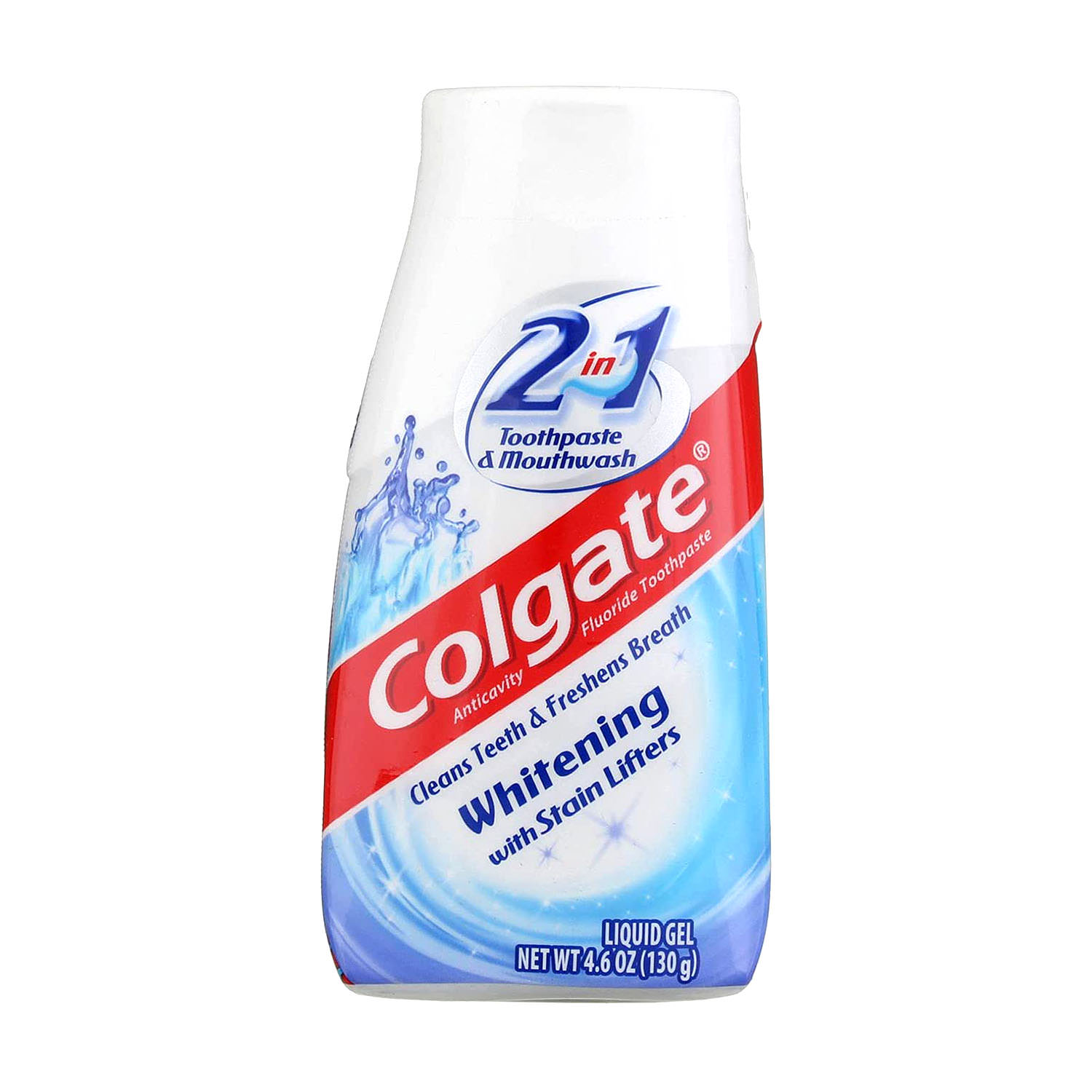 ⚠️ [Hết hàng]Kem đánh răng Colgate 2 in 1 Whitening with Stain Lifters 130g từ Mỹ