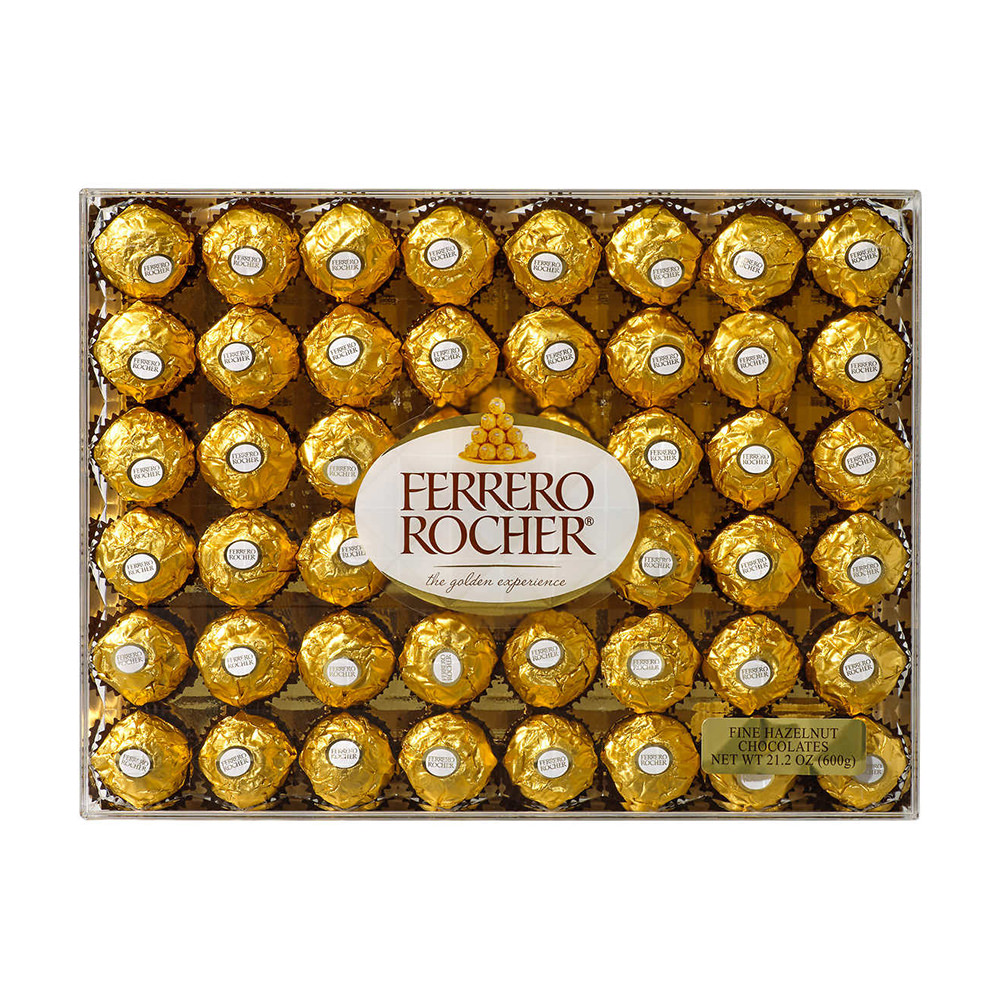⚠️ [Hết hàng]Hộp Socola cao cấp của Mỹ Ferrero Rocher Chocolate 48 viên 600g