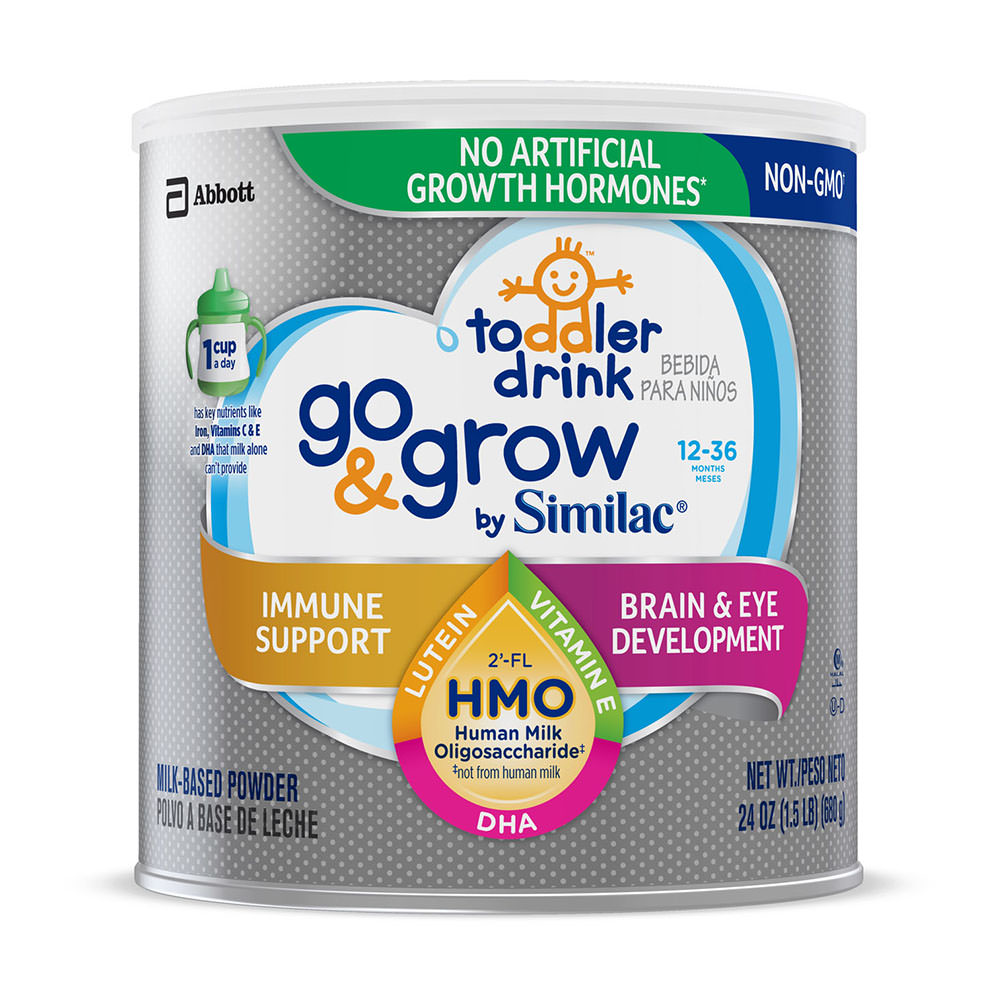Sữa bột Similac Go & Grow NON-GMO Milk-Based Toddler Drink Powder With 2'-FL HMO 1.02kg