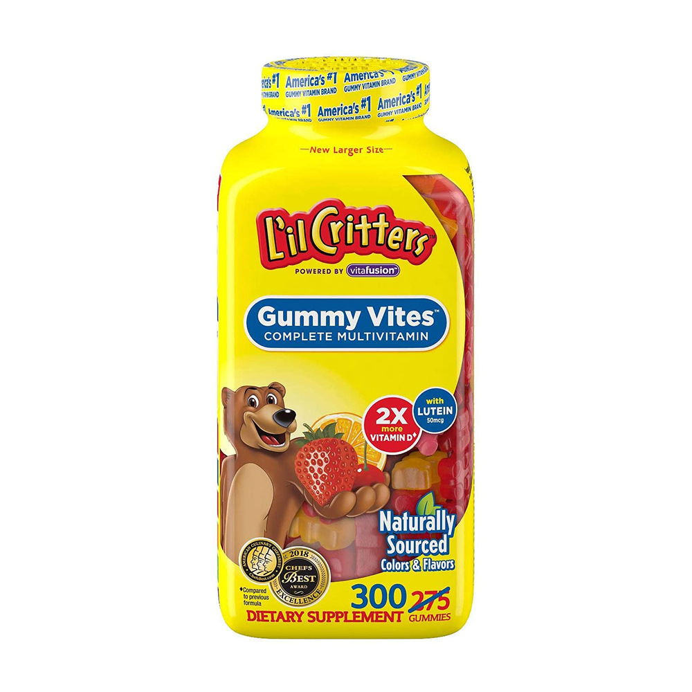 Kẹo gấu bổ sung Vitamin L’il Critters Gummy Vites 300 viên