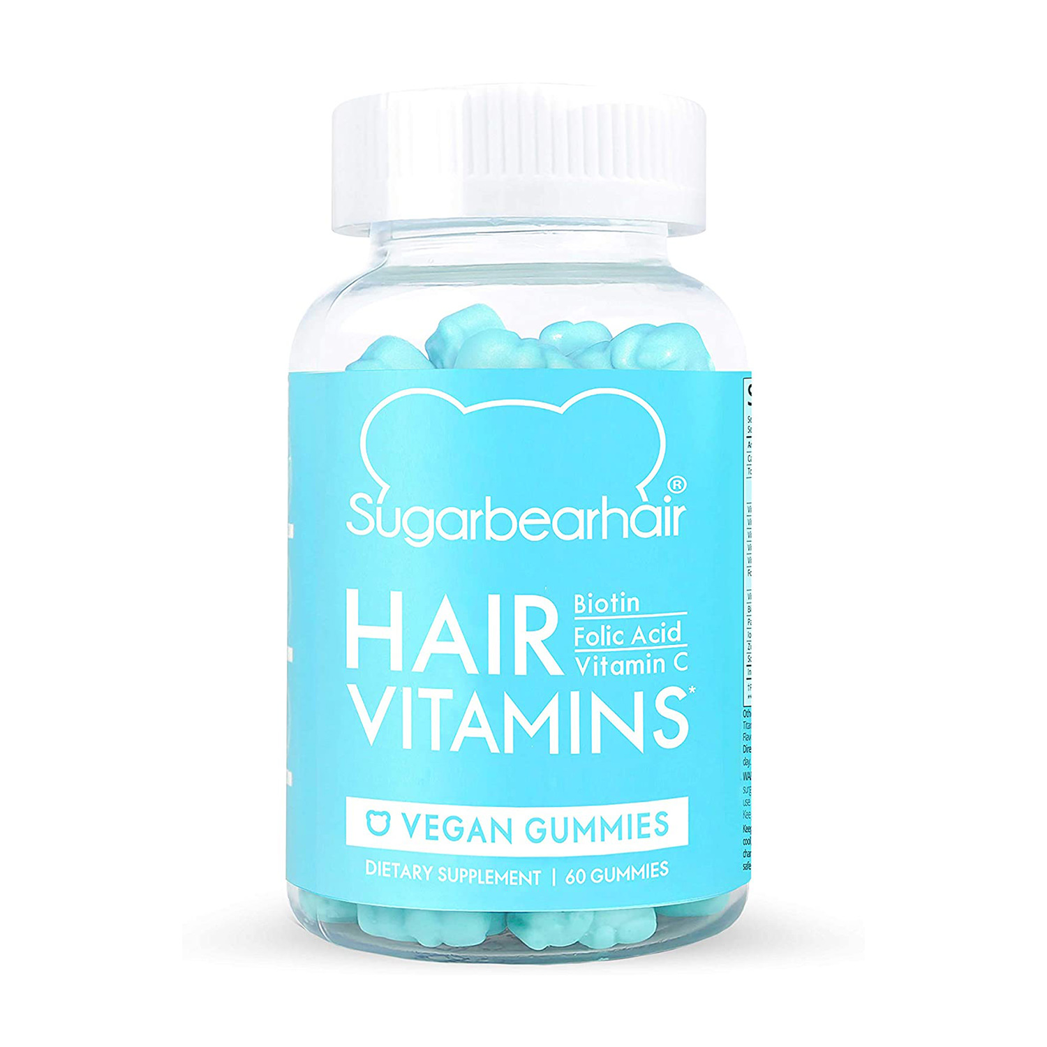 ⚠️ [Hết hàng] Kẹo Dẻo Bổ Sung Vitamin Kích Thích Mọc Tóc Hair Vitamins Sugarbearhair 60 viên của Mỹ